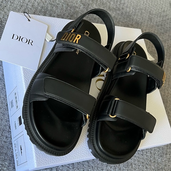 Brand New Christian Dior DIORACT SANDAL Size 39 - Picture 12 of 13